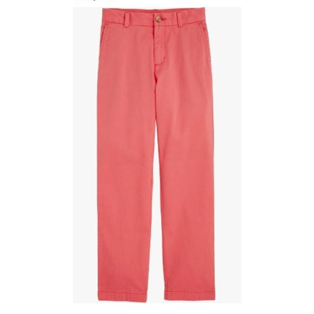 Vineyard Vines Kids Coral Casual Trousers